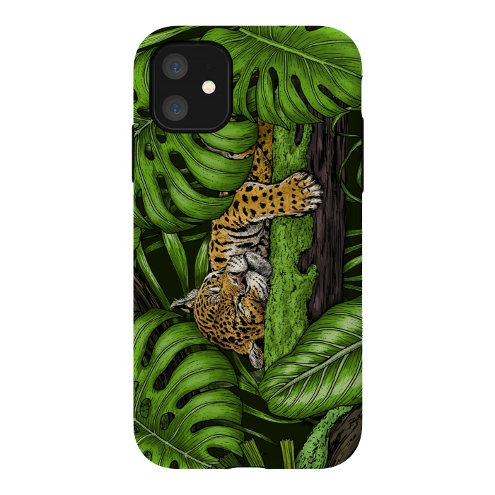 iPhone 11 StrongFit Jaguar 2 by Katerina Kirilova