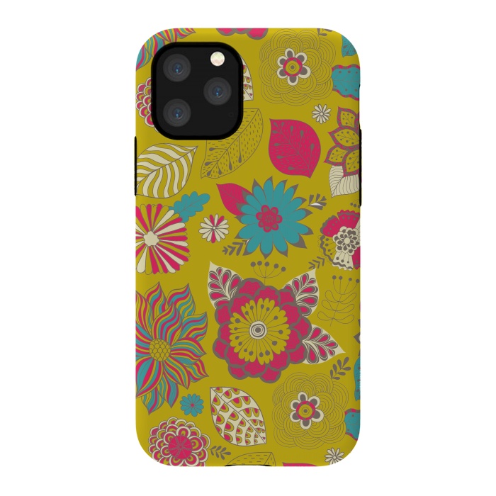 iPhone 11 Pro StrongFit country flowers for summer by ArtsCase