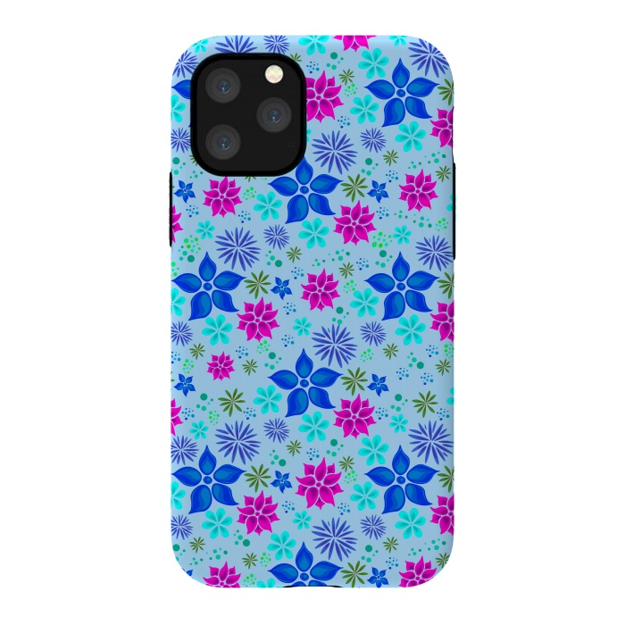 iPhone 11 Pro StrongFit fantastic and floral colors in summer by ArtsCase