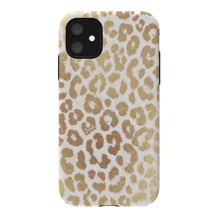 iPhone 11 StrongFit ReaL LeOpard - Greek Ancient Gold by ''CVogiatzi.