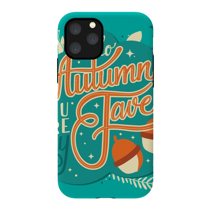 iPhone 11 Pro StrongFit Autumn, you are my fave 003 by Jelena Obradovic