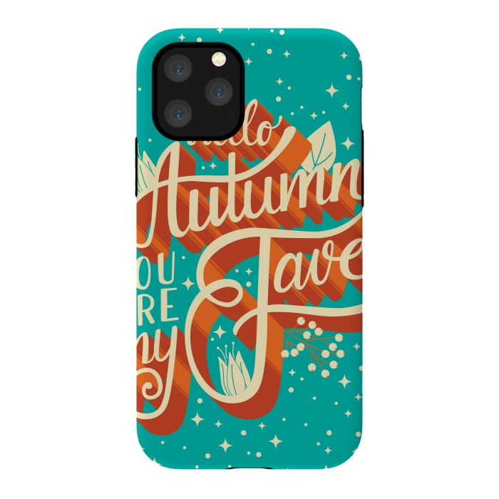 iPhone 11 Pro StrongFit Autumn, you are my fave, 005 by Jelena Obradovic
