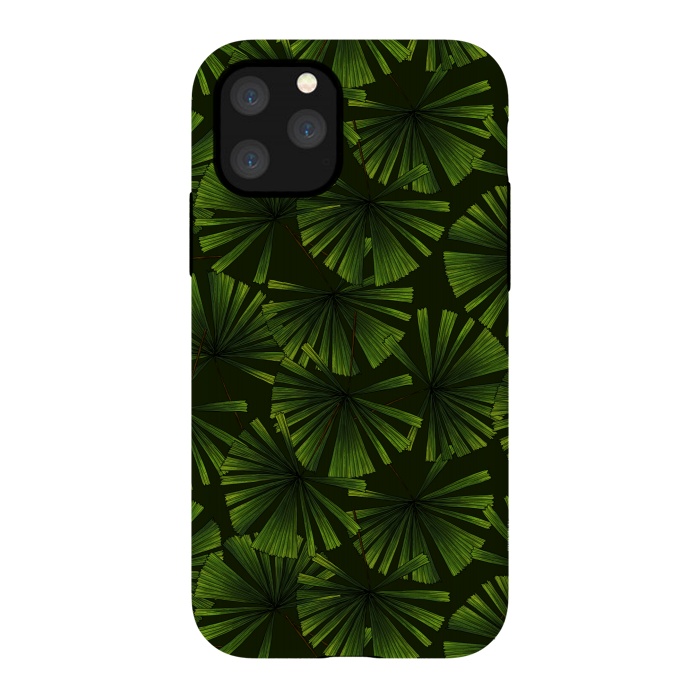 iPhone 11 Pro StrongFit Palm leaves 2 by Katerina Kirilova