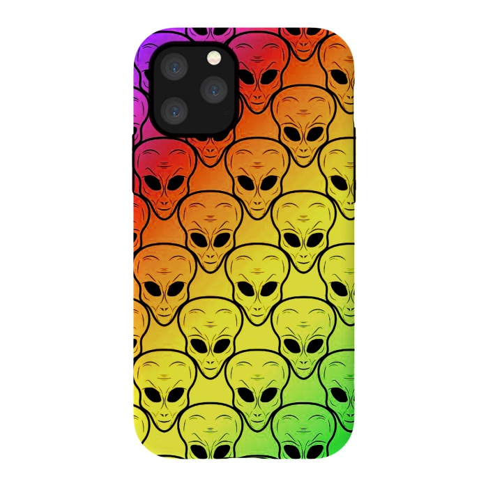 iPhone 11 Pro StrongFit aliens by haroulita