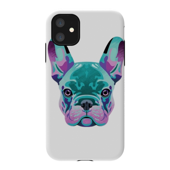 iPhone 11 StrongFit french bulldog by haroulita