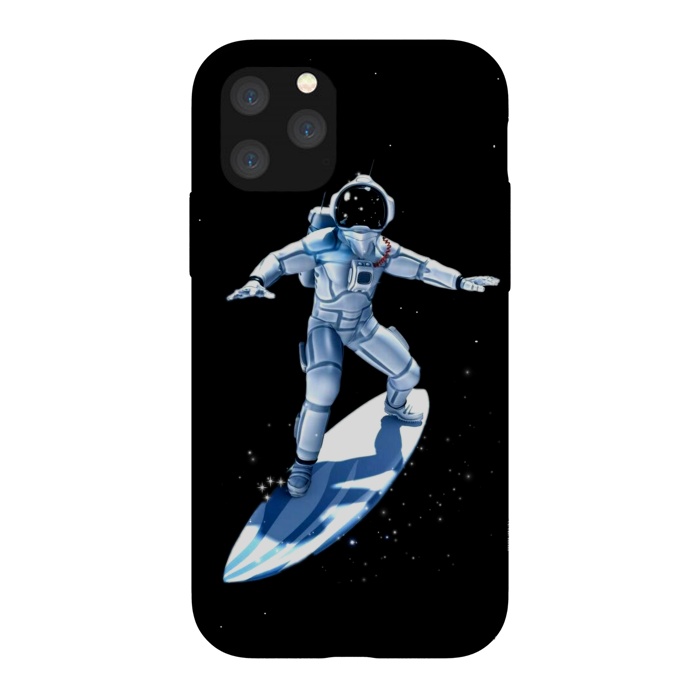 iPhone 11 Pro StrongFit surf astronaut by haroulita