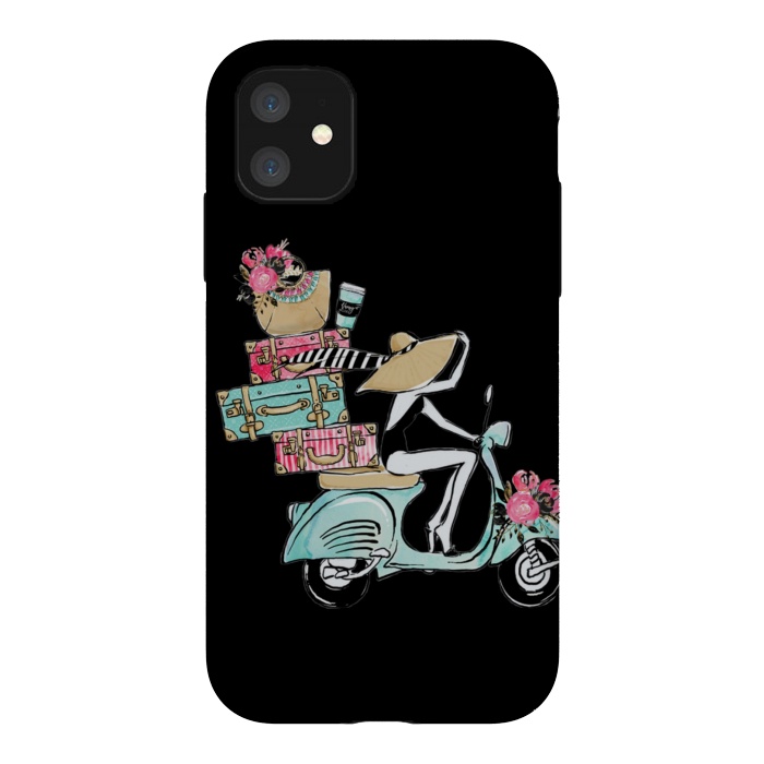 iPhone 11 StrongFit vespa travel by haroulita