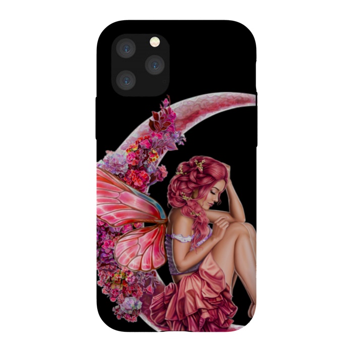 iPhone 11 Pro StrongFit pink moon fairy by haroulita