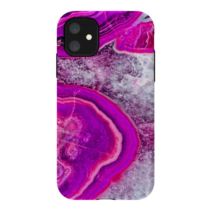 iPhone 11 StrongFit agate slice by haroulita