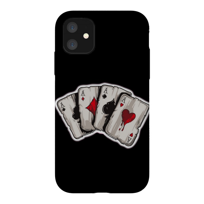 iPhone 11 StrongFit full of aces by haroulita