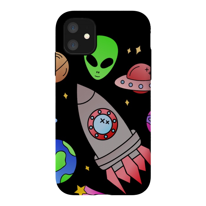 iPhone 11 StrongFit alien by haroulita