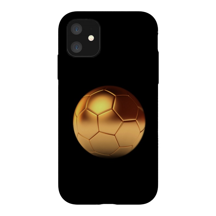 iPhone 11 StrongFit gold ball  by haroulita