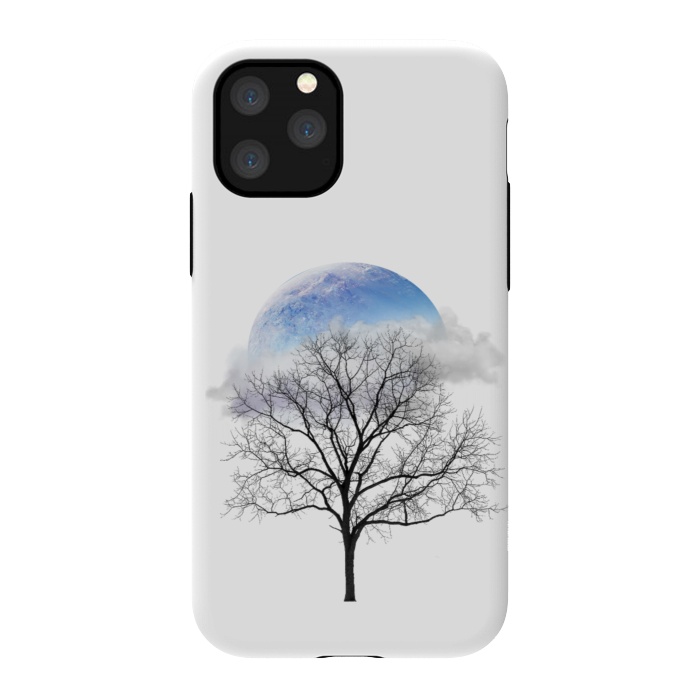 iPhone 11 Pro StrongFit winter tree by haroulita