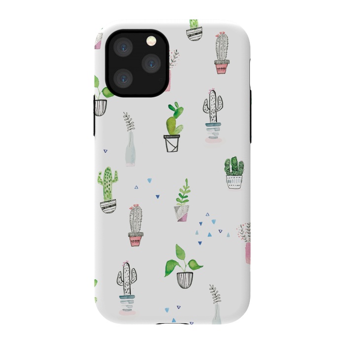 iPhone 11 Pro StrongFit painted house plants - lauradidthis by lauradidthis