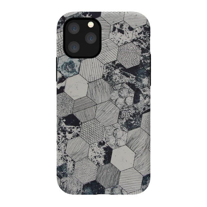 iPhone 11 Pro StrongFit Hexagonal by Winston