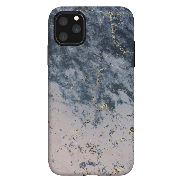 iPhone 11 Pro Max StrongFit Pink and blue marble by Winston