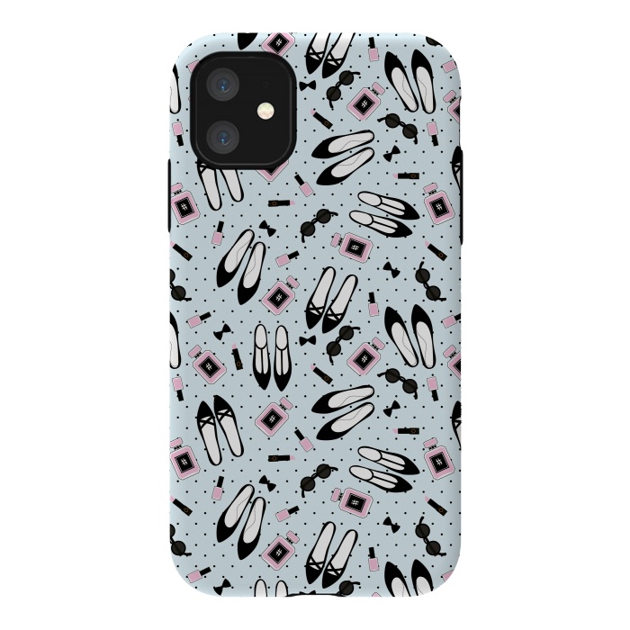 iPhone 11 StrongFit Polka Cute Fashion With Beautiful Accessories by ArtsCase