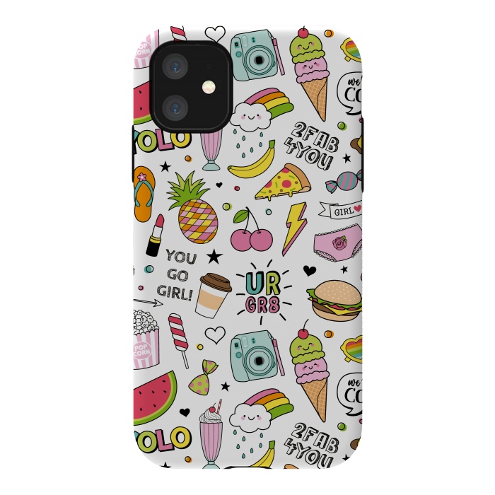 iPhone 11 StrongFit Teenage Girls by ArtsCase