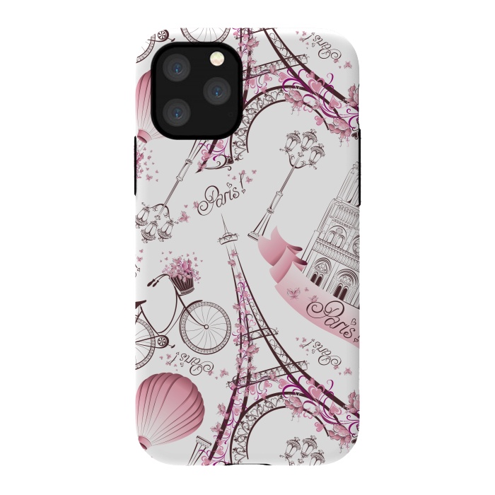 iPhone 11 Pro StrongFit Travel In Paris is Beautiful by ArtsCase