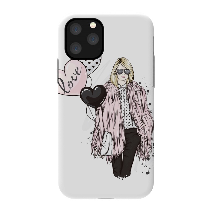 iPhone 11 Pro StrongFit Fashion Woman in Love by ArtsCase
