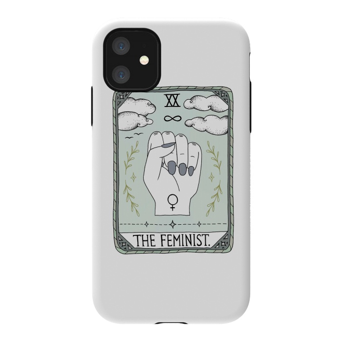 iPhone 11 StrongFit The Feminist by Barlena