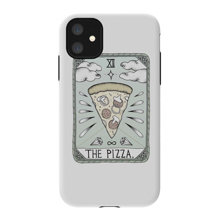 iPhone 11 StrongFit The Pizza by Barlena