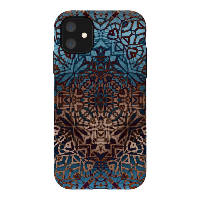 iPhone 11 StrongFit Ethnic Tribal Pattern G329 by Medusa GraphicArt