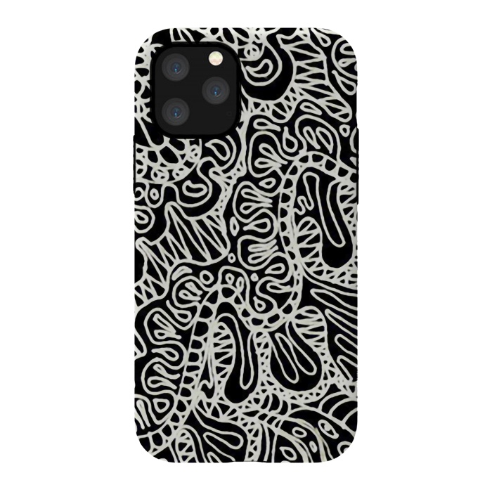 iPhone 11 Pro StrongFit Doodle Ethnic Style G361 by Medusa GraphicArt