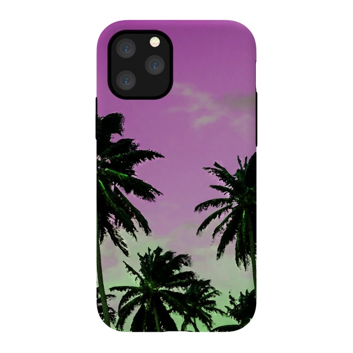 iPhone 11 Pro StrongFit Candy Palms by Allgirls Studio