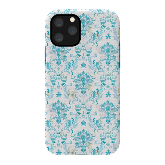 iPhone 11 Pro StrongFit Demure Damask by gingerlique