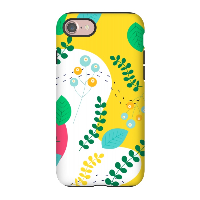 iPhone 7 StrongFit ABSTRACT FLORAL PATTERN 3  by MALLIKA
