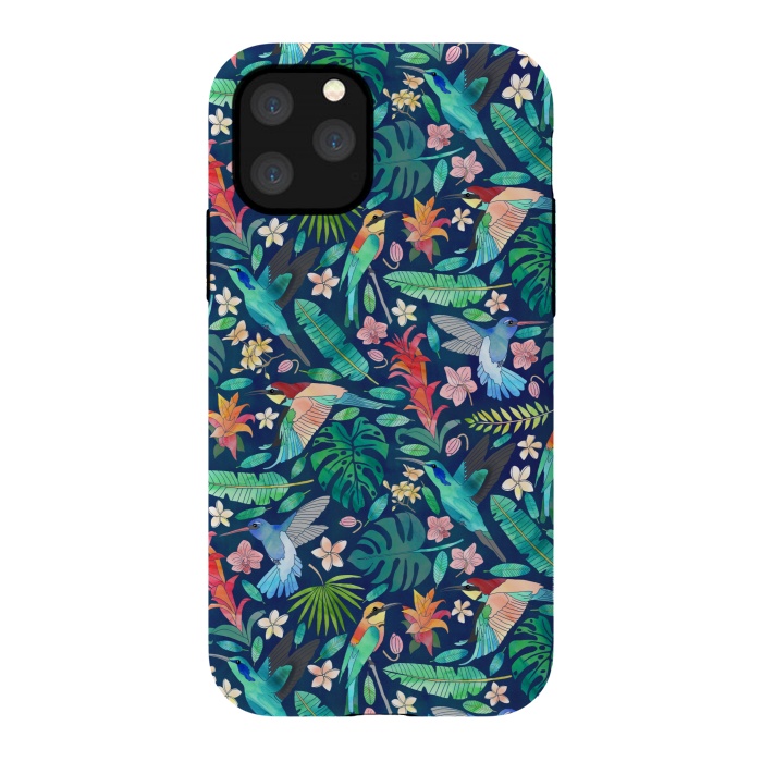 iPhone 11 Pro StrongFit Birds In Bohemian Paradise by Tangerine-Tane