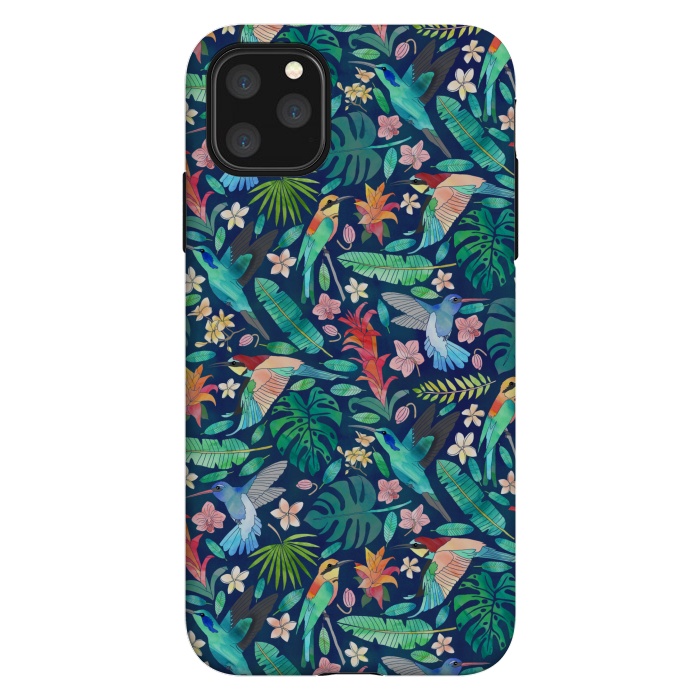 iPhone 11 Pro Max StrongFit Birds In Bohemian Paradise by Tangerine-Tane