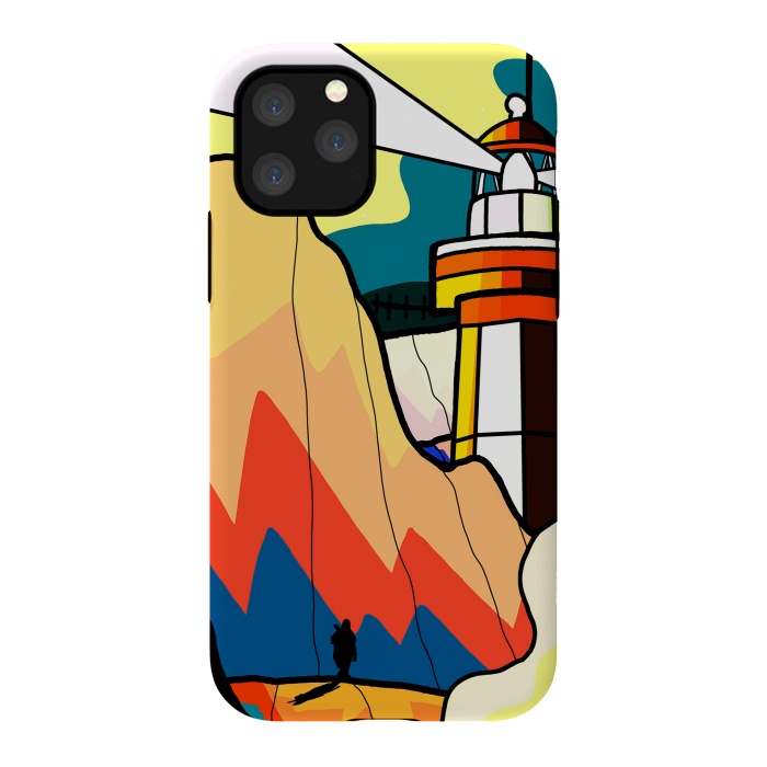 iPhone 11 Pro StrongFit The lost lighthouse by Steve Wade (Swade)