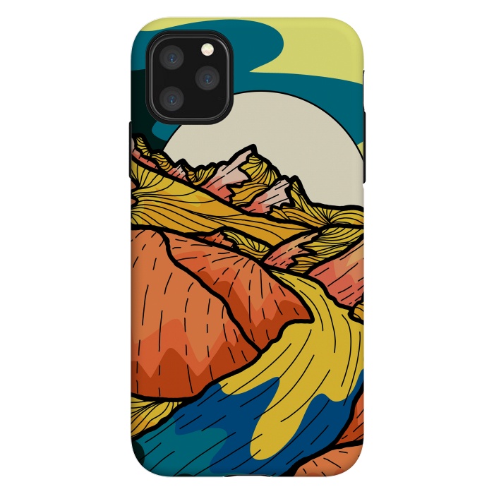 iPhone 11 Pro Max StrongFit The yellow river by Steve Wade (Swade)