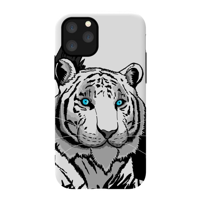 iPhone 11 Pro StrongFit The white tiger by Steve Wade (Swade)
