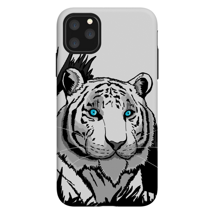 iPhone 11 Pro Max StrongFit The white tiger by Steve Wade (Swade)