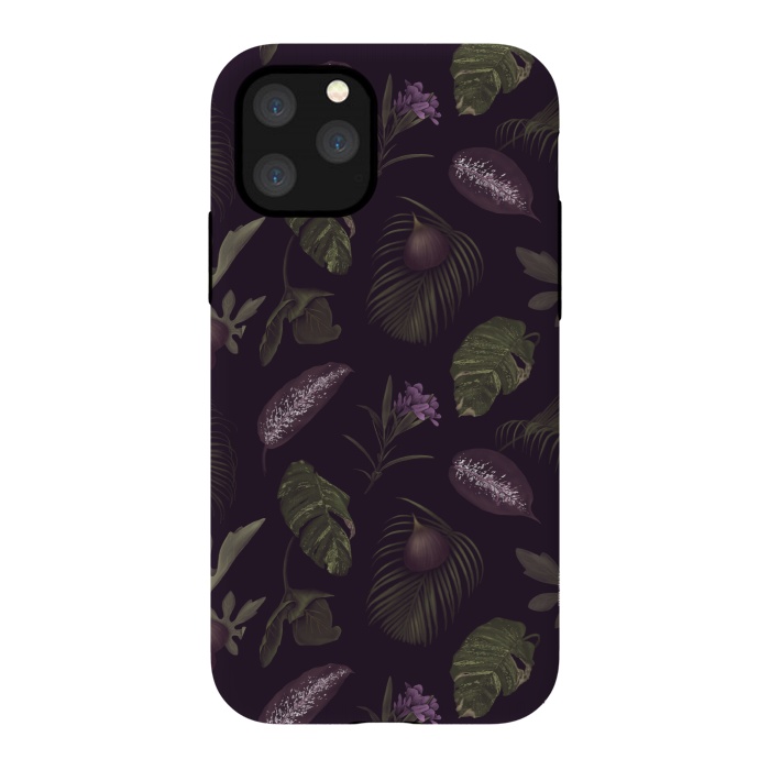 iPhone 11 Pro StrongFit Tropical Figs by Tishya Oedit