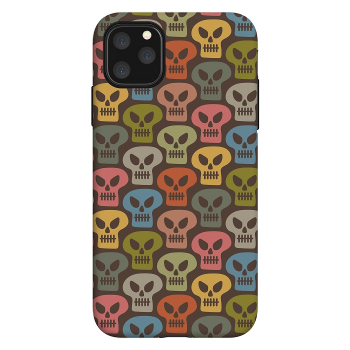iPhone 11 Pro Max StrongFit Skulls by Majoih