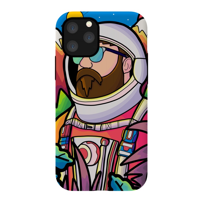 iPhone 11 Pro StrongFit The astronaut explorer by Steve Wade (Swade)