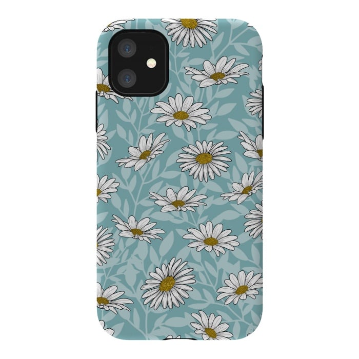 iPhone 11 StrongFit Daisy pattern by Jms