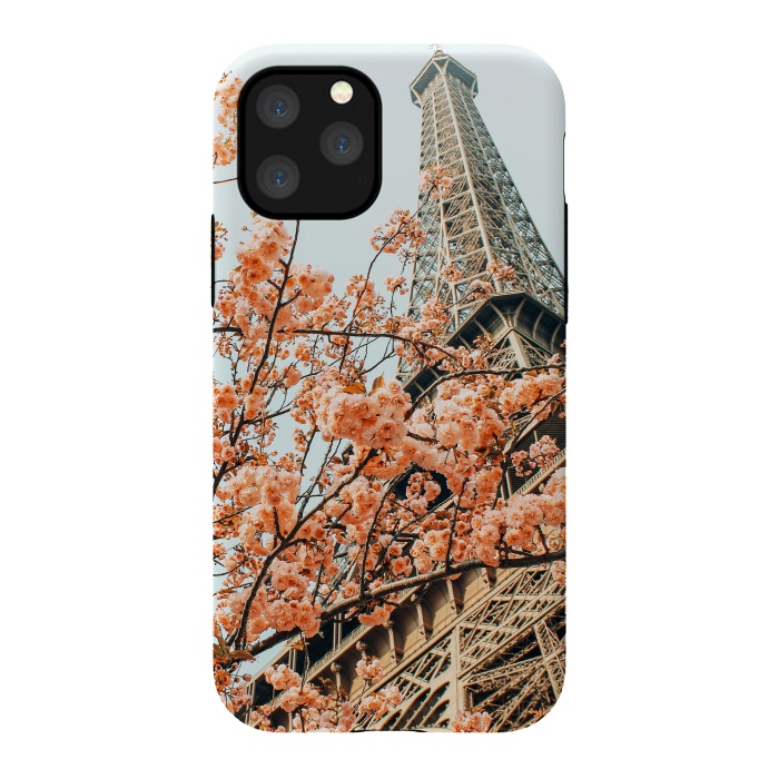 iPhone 11 Pro StrongFit Paris in Spring | Travel Photography Eifel Tower | Wonder Building Architecture Love by Uma Prabhakar Gokhale