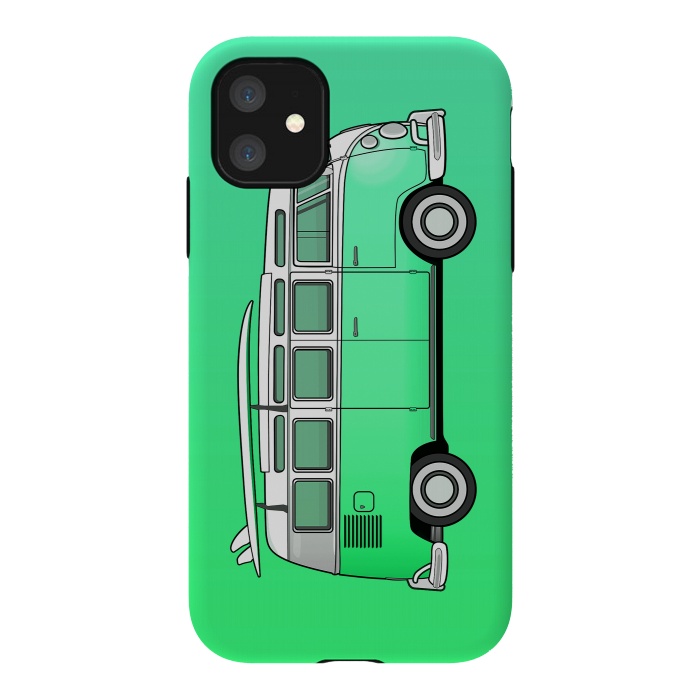 iPhone 11 StrongFit Van Life - Green by Mitxel Gonzalez