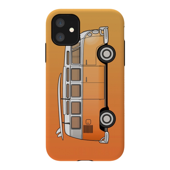 iPhone 11 StrongFit Van Life - Orange by Mitxel Gonzalez