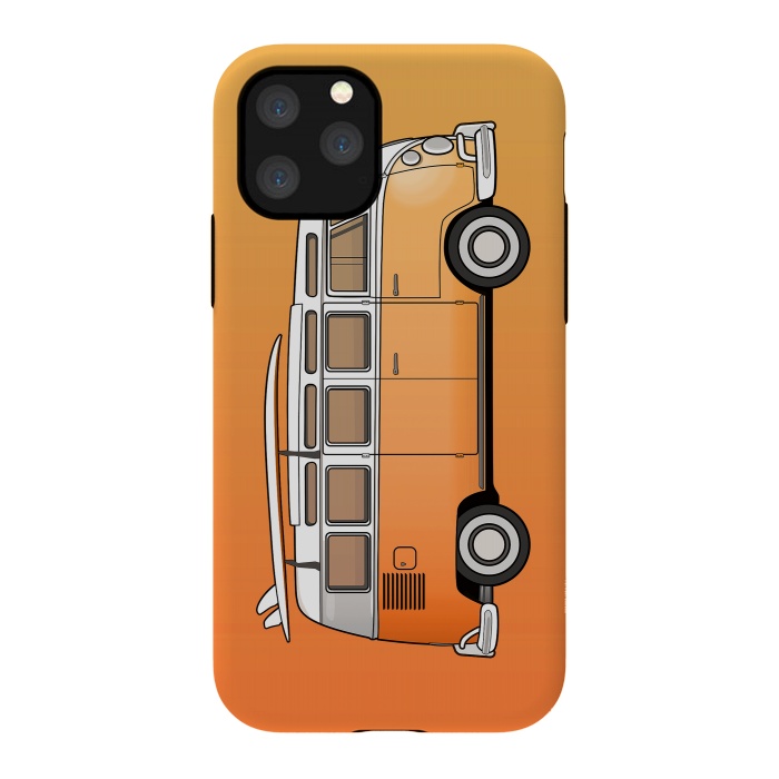 iPhone 11 Pro StrongFit Van Life - Orange by Mitxel Gonzalez