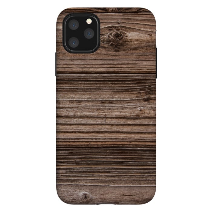 iPhone 11 Pro Max StrongFit wood by haroulita