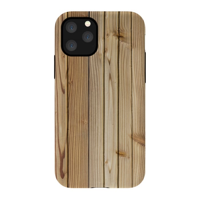 iPhone 11 Pro StrongFit wood ii by haroulita