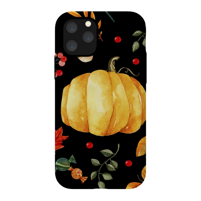 iPhone 11 Pro StrongFit pumpkin season by haroulita