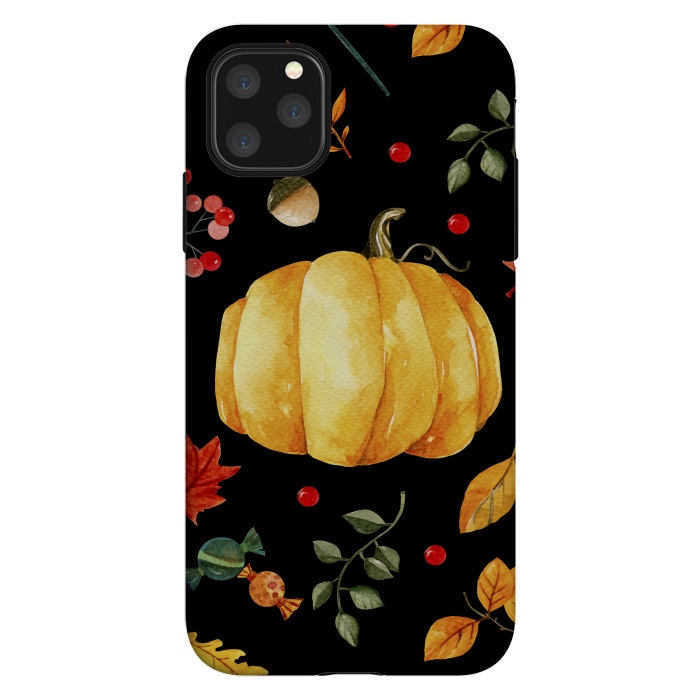 iPhone 11 Pro Max StrongFit pumpkin season by haroulita