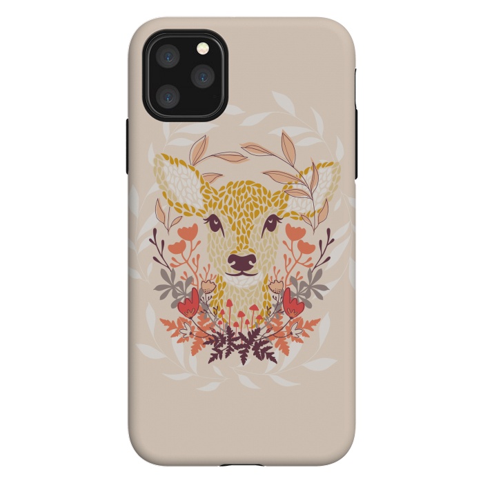 iPhone 11 Pro Max StrongFit Oh Deer by Melissa Lee